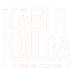 Logo blanc - Kabir Kouba