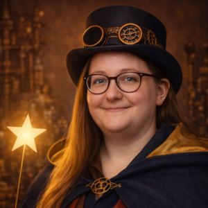 Portrait fée marraine steampunk (mobile)